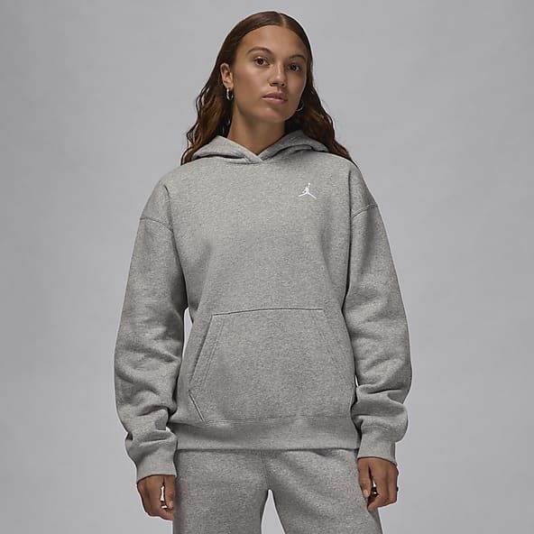 Grey nike jumper womens on sale
